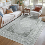 Bohemian Style Cashmere-like Washable Carpet Living Room
