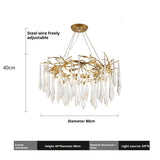 Modern Light Luxury Living Room Chandelier