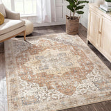Bohemian Style Cashmere-like Washable Carpet Living Room