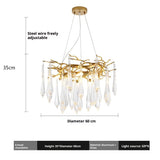 Modern Light Luxury Living Room Chandelier